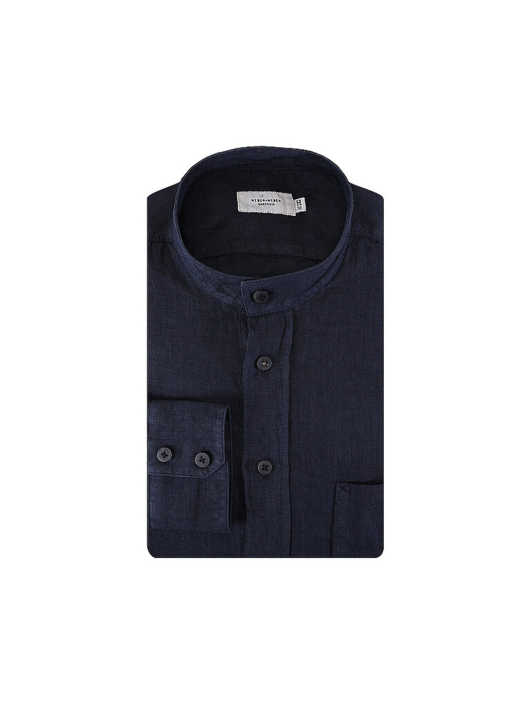 WEBER&WEBER SARTORIA Leinenhemd  blau | 54